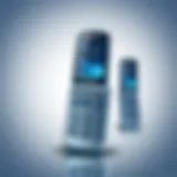 Samsung flip phone showcasing innovative design