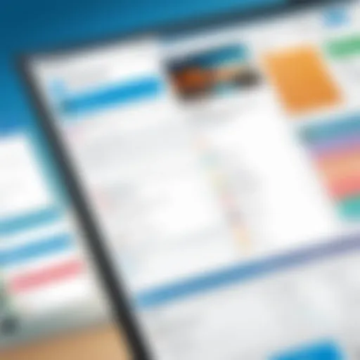 Overview of Trello's user interface showcasing project boards
