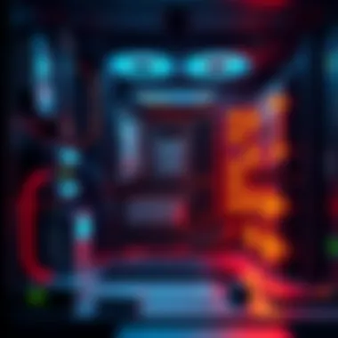 An array of powerful components highlighting technological advancements in desktop computing.