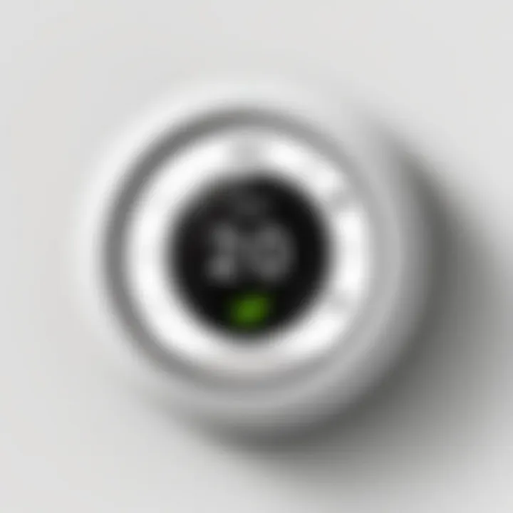 Display of connectivity options available with the Nest Thermostat E