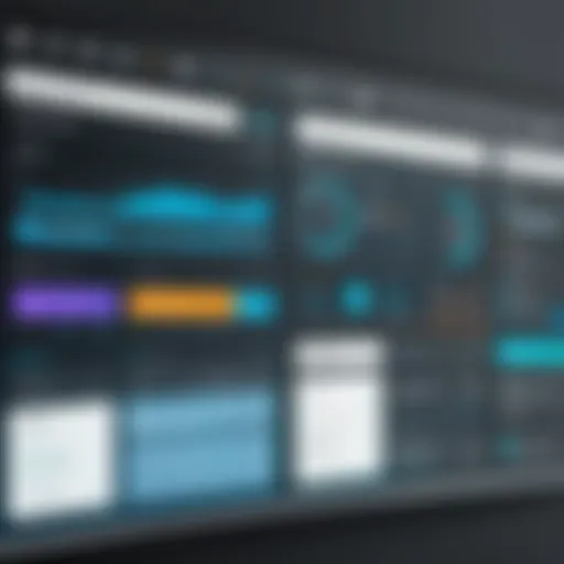 Visual representation of WordPress dashboard showcasing various features