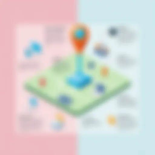 Detailed diagram of GPS technology architecture