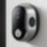 Elegant design of the August Smart Lock Deadbolt showcasing its modern aesthetics