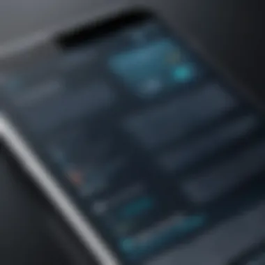 Innovative Book to Speech Application Interface A smartphone displaying a book to speech app interface