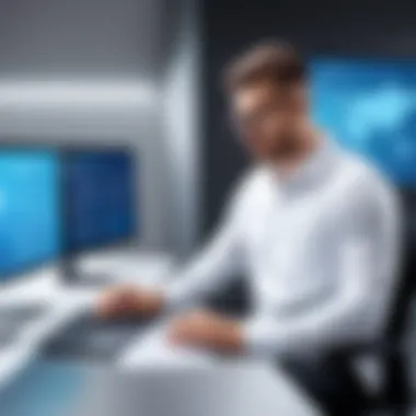 Career Advancement Through IT Certification A professional advancing their career through IT certification