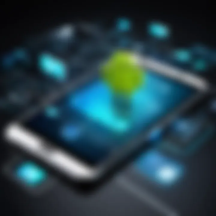 Comparison chart illustrating advantages of cloud-based Android emulators