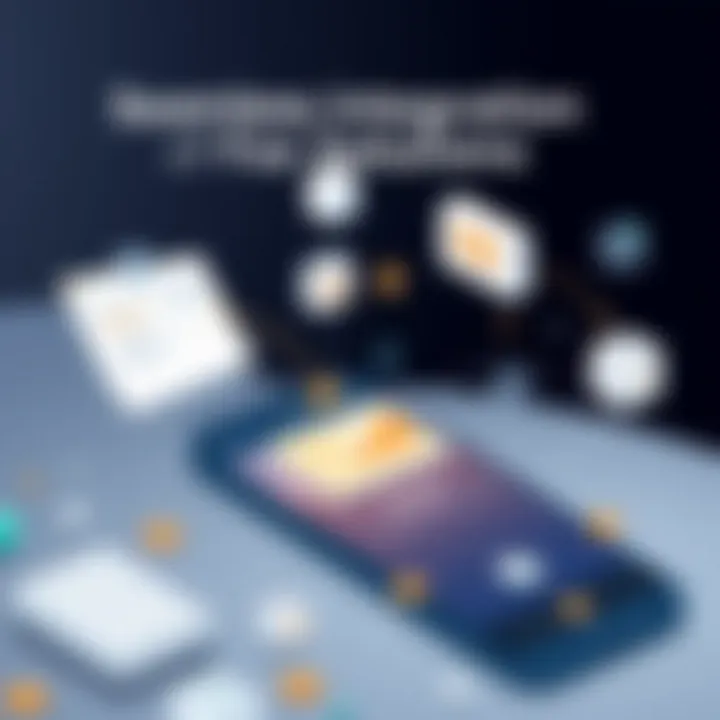 Integration of fax apps with workflows