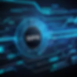 Visual representation of VPN connections