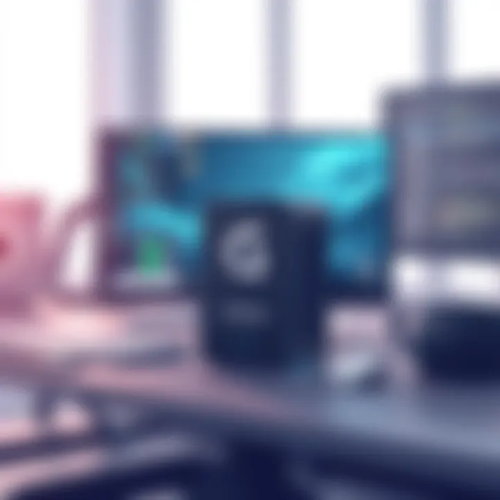 G Drive Portable in a Contemporary Tech Environment G Drive Portable in a tech environment