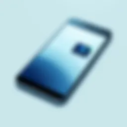 Showcasing Galaxy screen mirroring interface on a smartphone