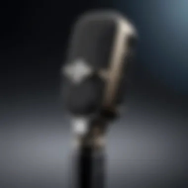 Shotgun Microphone for Focused Sound Capture Shotgun microphone positioned for optimal sound directionality