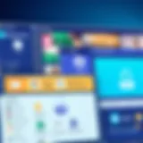 Overview of Microsoft Teams interface showcasing collaboration tools