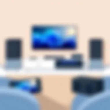 Selection of top-rated powered stereo speakers for TV