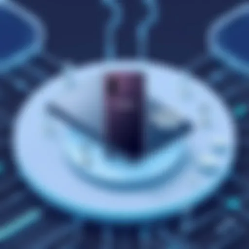 The Sleek Design of Samsung Galaxy 5G Samsung Galaxy 5G showcasing sleek design