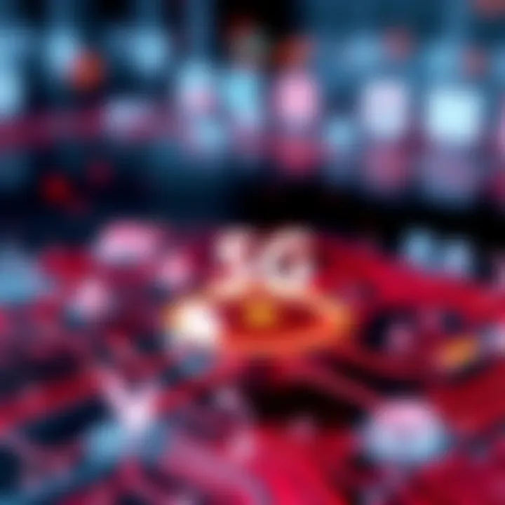 Connectivity diagram illustrating Verizon's 5G network