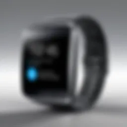 Samsung Smart Watch showcasing its sleek design