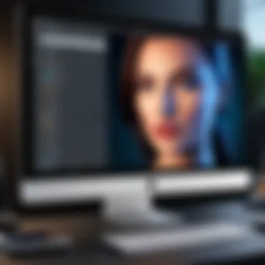 Intuitive Interface of Movie Editing Software A screenshot showcasing the intuitive interface of top movie editing software for Mac.