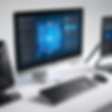 Diverse applications of an all-in-one PC in a professional environment