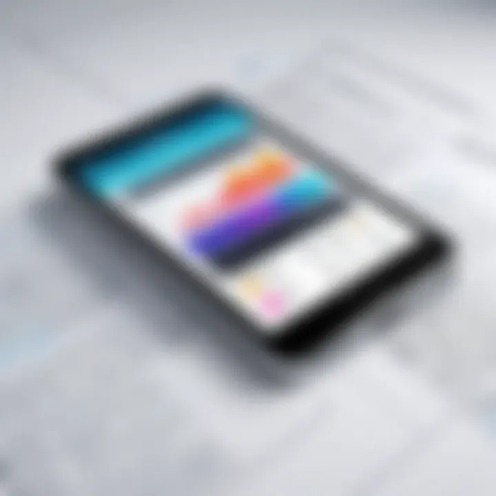 Graph illustrating market trends of mobile printing technology