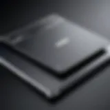 Cutting-edge notebook showcasing sleek design