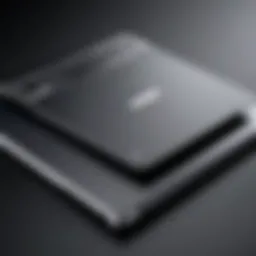 Cutting-edge notebook showcasing sleek design