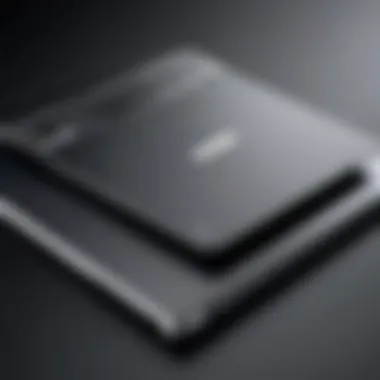 Cutting-edge notebook showcasing sleek design