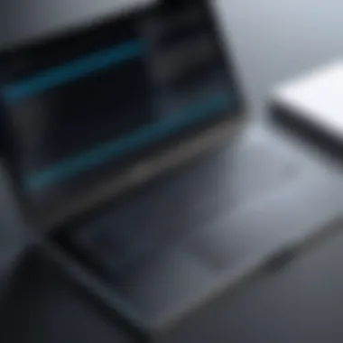High-performance notebook highlighting specifications