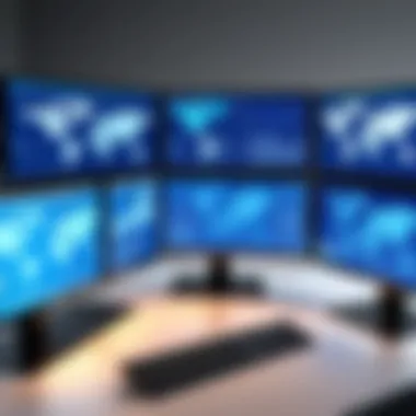 Real-World Multi-Monitor Applications Real-world applications of multi-monitor systems in various industries