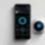 User interface of the Ring Doorbell App on an Android device