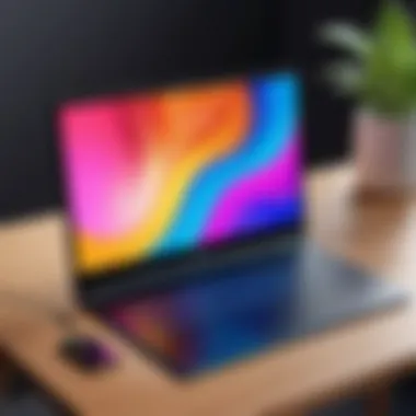 Vivo Book Display Quality High-resolution display showcasing Vivo Book's vibrant colors