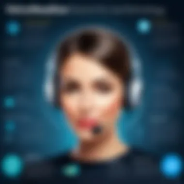 Benefits of Voice Reader Technology in Communication An infographic illustrating the benefits of voice reader technology in communication