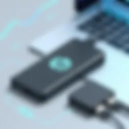 Portable SSD solution for HP laptops