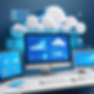 Understanding Cloud Accounting Solutions Digital representation of cloud accounting software