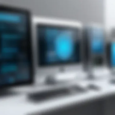 Future Trends in Desktop Computing A futuristic concept image illustrating potential future trends in desktop computing.