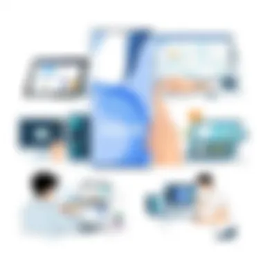 User Experience with Galaxy Note 20 User interacting with Galaxy Note 20 in various practical applications