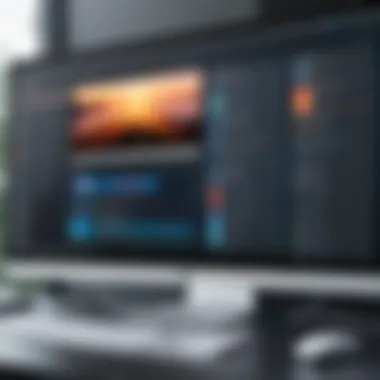 Advanced Screen Recording Software Interface User interface of advanced screen recording software