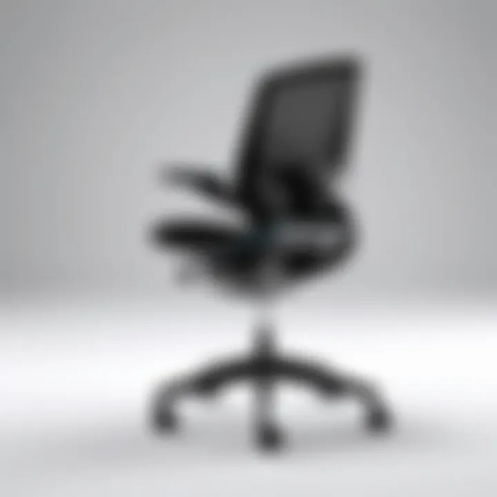 Modern work chair with sleek design