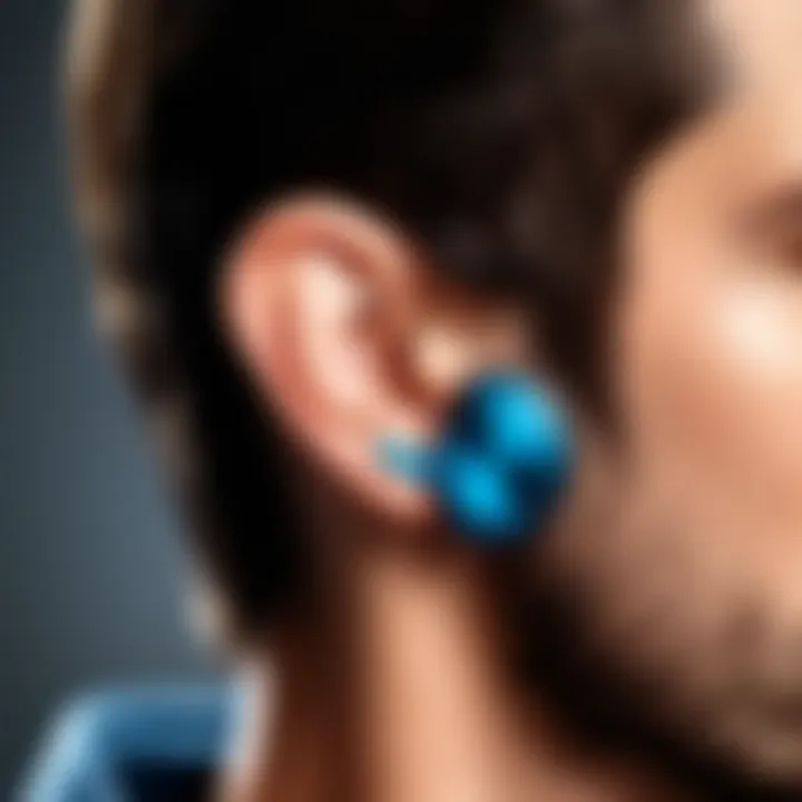 Ergonomic design of Bluetooth earpiece for comfort during use