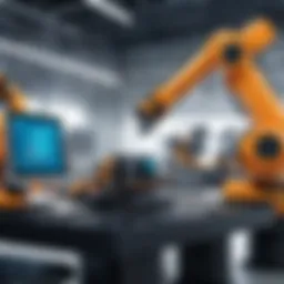 Advanced robotics technology in an industrial setting