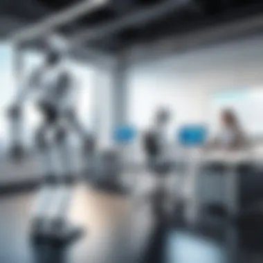 Collaborative robots working alongside humans