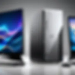 Dell Inspiron Desktop showcasing sleek design