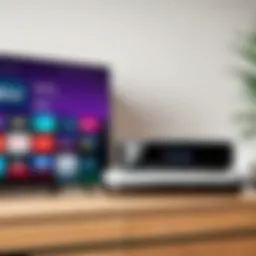 Surfshark VPN logo on Roku interface