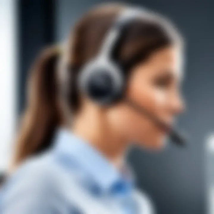 User experience with Jabra headset in a professional environment.