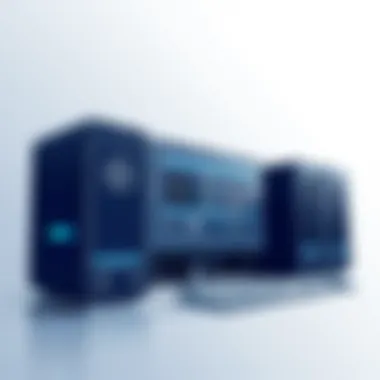 Virtual server management interface