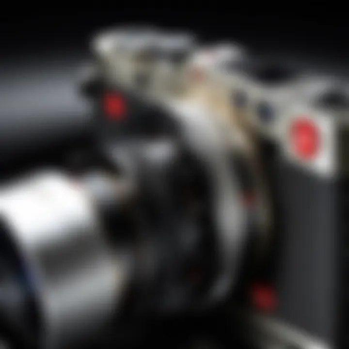 User interface of the Leica C Lux showcasing its intuitive controls and settings