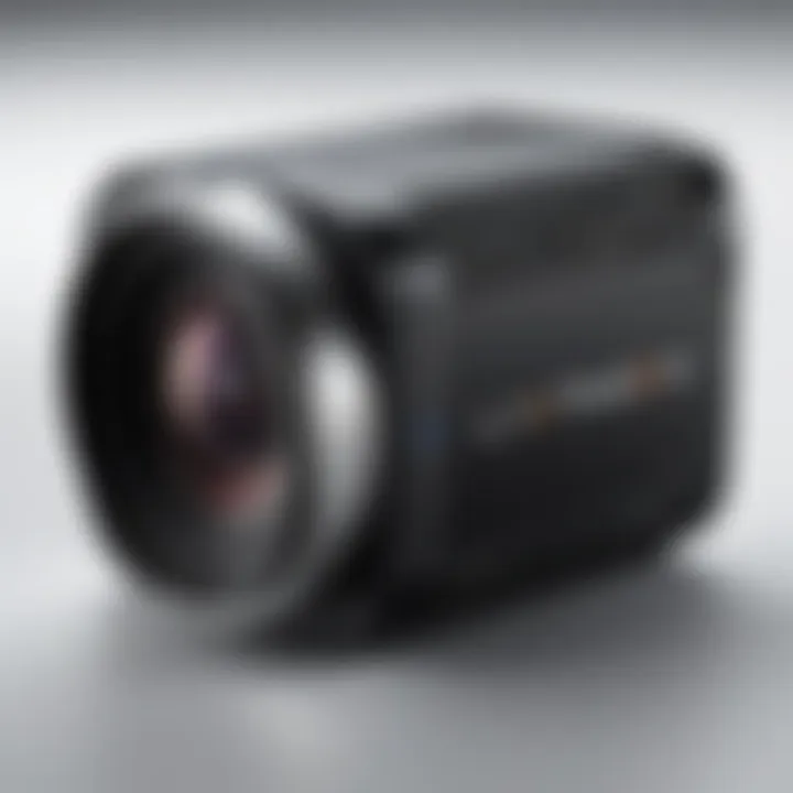 Close-up of Lytx camera features and specifications