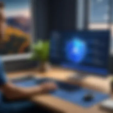 Malwarebytes VPN Security Features Visual representation of Malwarebytes VPN security features