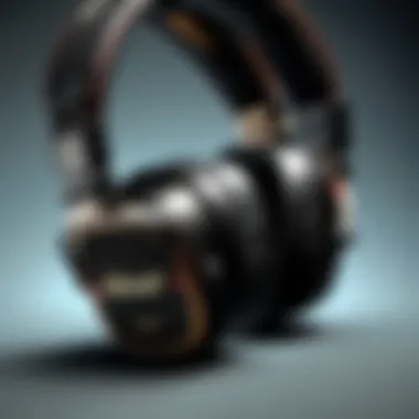 Stylish Design of Marshall Major IV Headphones Stylish design of Marshall Major IV headphones in black
