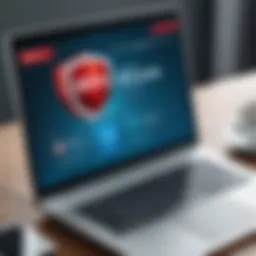 Overview of McAfee Antivirus interface