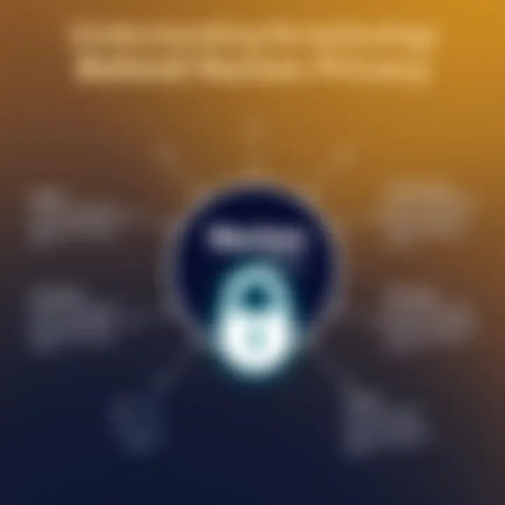 Diagram showing the technology behind Norton Privacy